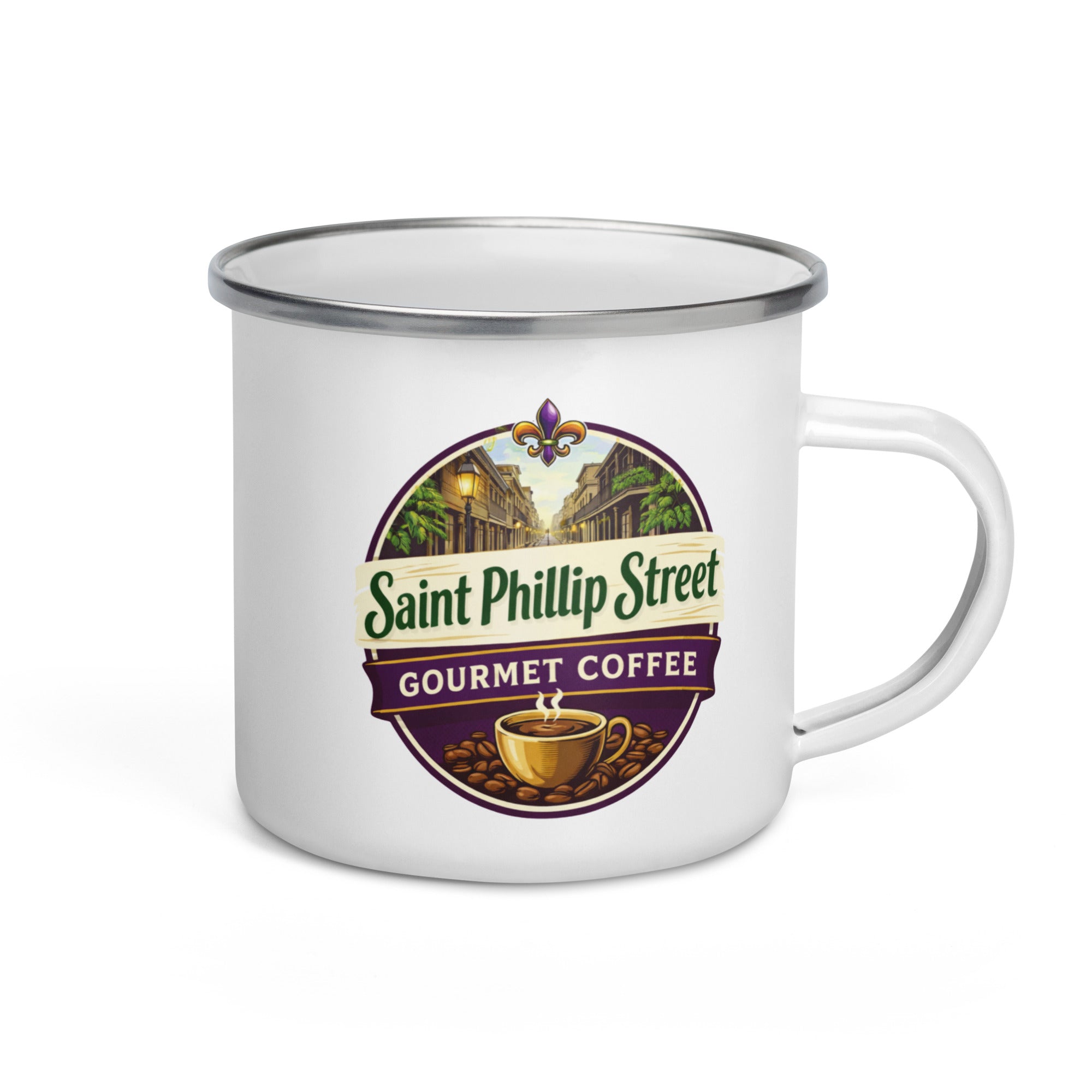 Enamel Coffee Mug