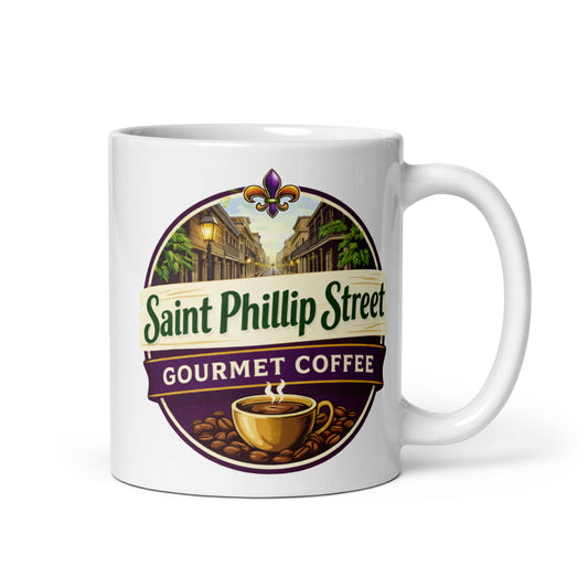 White Glossy Coffee Mug